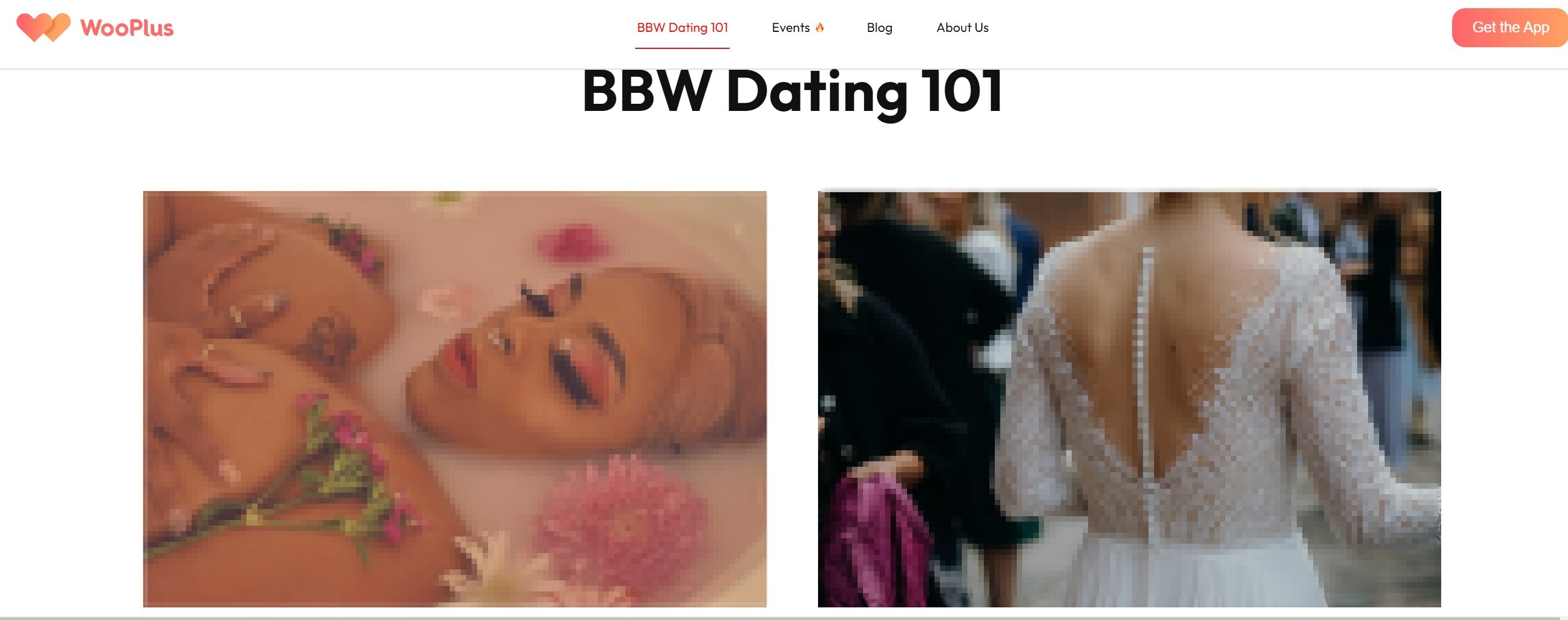 BBW dating